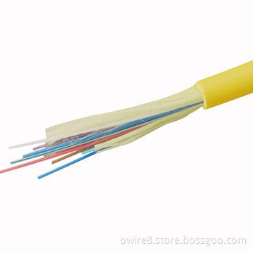Duplex fiber-optic cable, MM OM3 3MM